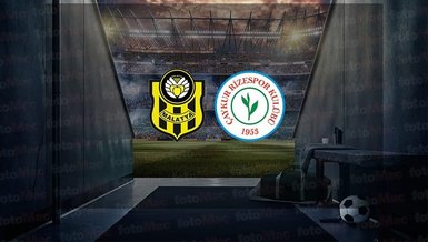 Yeni Malatyaspor Çaykur Rizespor maçı CANLI