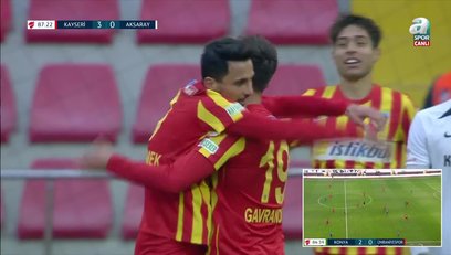 >GOL | Kayserispor 4-0 68 Aksaray Belediyespor