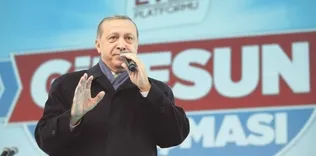 Cumhurbaşkanı Erdoğan, provokasyona dikkat çekti