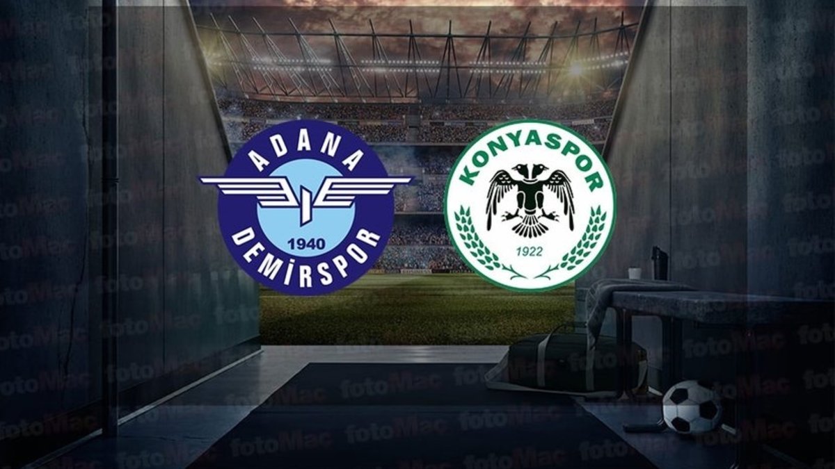 Adana Demirspor - Konyaspor CANLI İZLE (Adana Demirspor - Konyaspor maçı canlı anlatım)