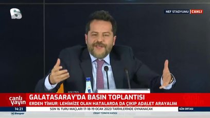 >Erden Timur basın toplantısında konuştu! 