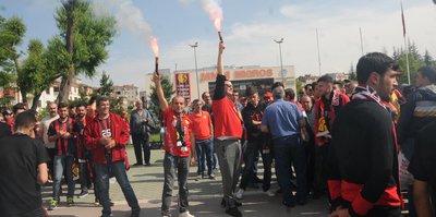 Eskişehirspor taraftarları Antalya'ya gitti