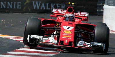 Pole pozisyonu Raikkonen'in