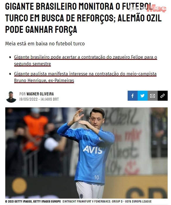 Botafogo'dan Türkiye'ye transfer taarruzu! Gomis, Teixeira, Josef ve Mesut Özil...