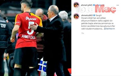 Galatasaraylı futbolculardan Fatih Terim ve Abdurrahim Albayarak’a geçmiş olsun mesajları