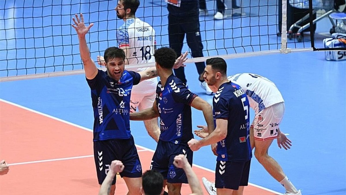 Altekma, CEV Challenge kupasına veda etti!