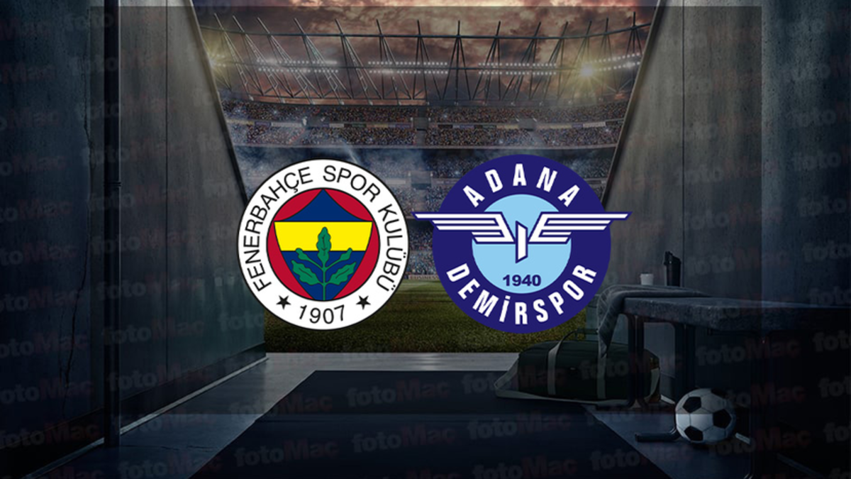 Fenerbahçe Adana Demirspor maçı CANLI İZLE | FB ADS maçı canlı anlatım (Fenerbahçe maçı izle)