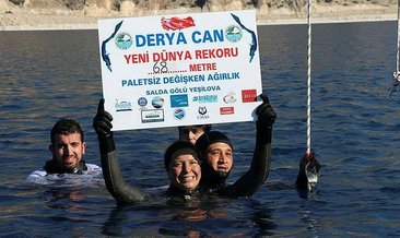 Derya Can Dünya rekorunu 68 metreye çıkarttı