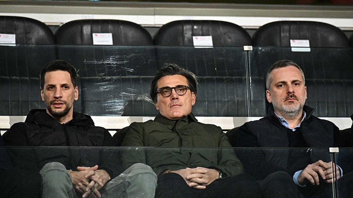 Montella tribünde izledi