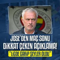 Jose Mourinho: Ligde garip şeyler oldu