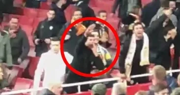 Valencia taraftarından çirkin hareket