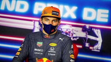 Fransa Grand Prix'de kazanan Max Verstappen