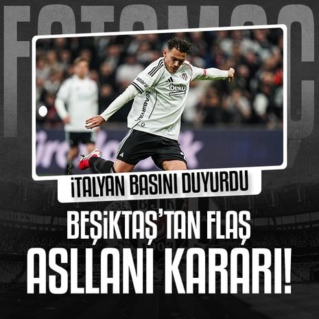Beşiktaş’tan flaş Asllani kararı! İtalyan basını duyurdu