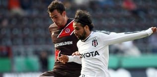 Beşiktaş St. Pauli'ye kaybetti