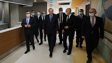 Başkan Erdoğan ve Japonya Başbakanı Abe tarihi açılışı yaptı! Başakşehir Çam ve Sakura Şehir Hastanesi açıldı!