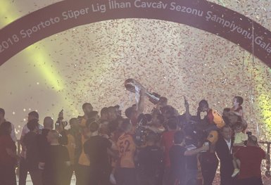 Galatasaray’ın şampiyonluk kutlamalarından kareler