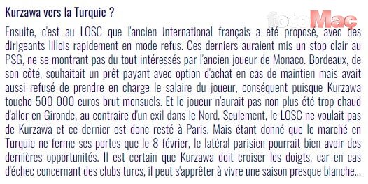 Son dakika transfer haberleri: Fransızlar duyurdu! Laywin Kurzawa için son şans Türkiye