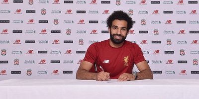 Salah rekor bedelle Liverpool'da