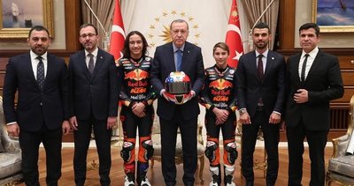 Cumhurbaşkanı Erdoğan Öncü kardeşleri kabul etti