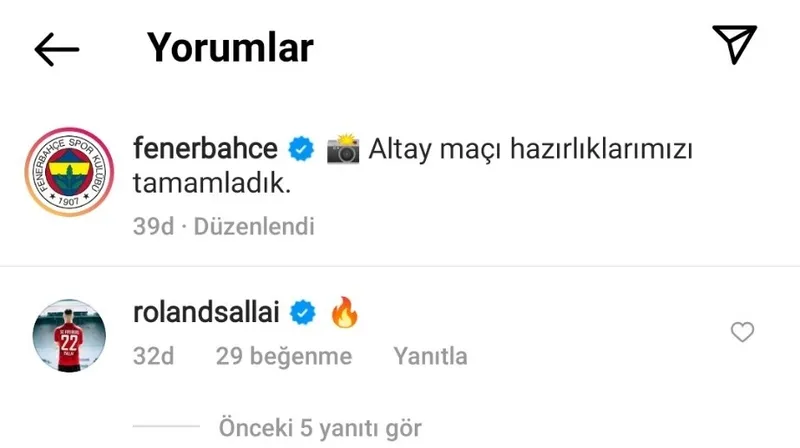 FENERBAHÇE HABERLERİ: Roland Sallai'den heyecanlandıran hareket! Takibe aldı ve... - 2