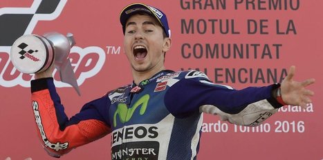 Lorenzo, Yamaha'ya zaferle veda etti