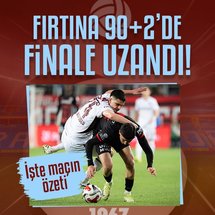 Son finalist Trabzonspor!
