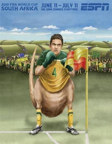 2010 Dünya Kupası tematik posterleri