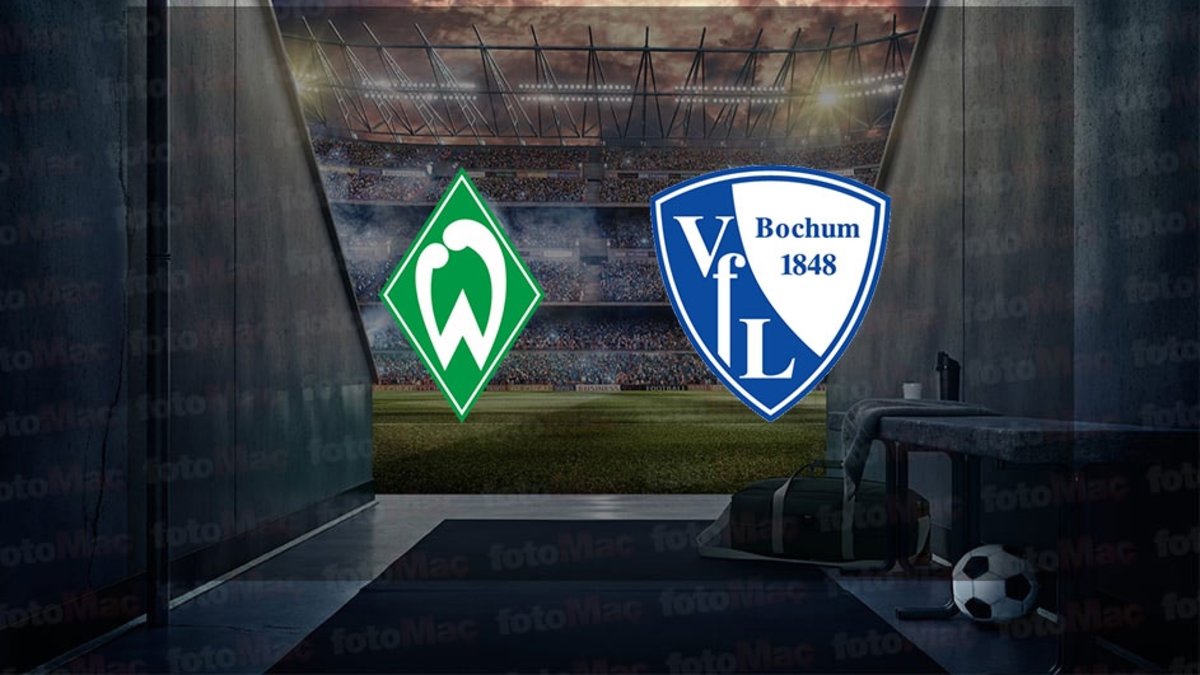 Werder Bremen - Bochum maçı ne zaman, saat kaçta ve hangi kanalda canlı yayınlanacak? | Almanya Bundesliga Werder Bremen - Bochum maçı ne zaman, saat kaçta ve hangi kanalda canlı yayınlanacak? | Almanya Bundesliga