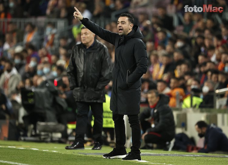 Xavi Barcelona Galatasaray maçının devre arasında esip gürledi
