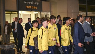 Fenerbahçe kafilesi İstanbul'a geldi!
