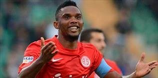 Eto'o bitti bitiyor