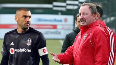 Beşiktaş antrenmanında dikkat çeken olay! Sergen Yalçın ve Burak Yılmaz...