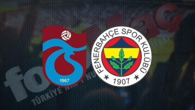 Trabzonspor Fenerbahçe maçı CANLI (Trabzon Fenerbahçe canlı skor)
