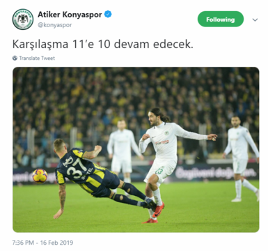 Fenerbahçe - Atiker Konyaspor maçından kareler!