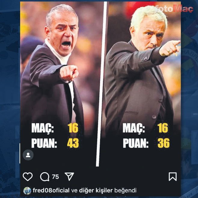 FENERBAHÇE HABERLERİ: Fred'den Mourinho'yu kızdıran hamle! İsmail Kartal...