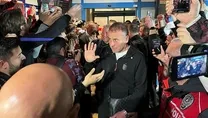 Trabzonspor’a coşkulu karşılama!