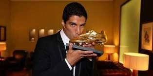 Suarez, 'Altın Ayakkabı'sını aldı