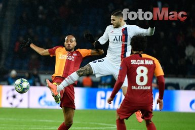 PSG - Galatasaray maçından kareler...