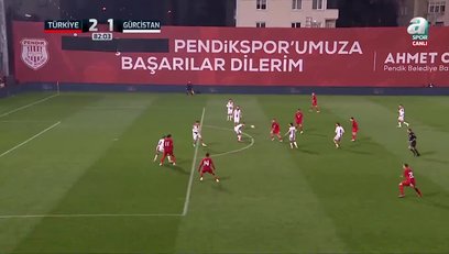 >Türkiye U21 2-1 Gürcistan U21 | MAÇ ÖZETİ