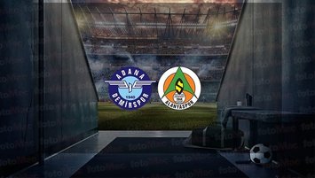 Adana Demirspor - Alanyaspor maçı CANLI