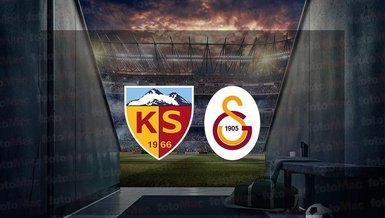 KAYSERİSPOR GALATASARAY CANLI MAÇ İZLE 📺 | Kayserispor - Galatasaray maçı hangi kanalda? GS maçı saat kaçta?