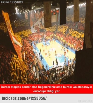 Galatasaray EuroCup’ı aldı capsler patladı!