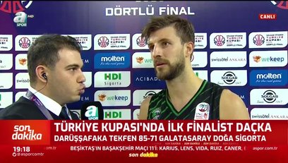 >Doğuş Özdemiroğlu: İyi savunma yaparak maçı kazandık