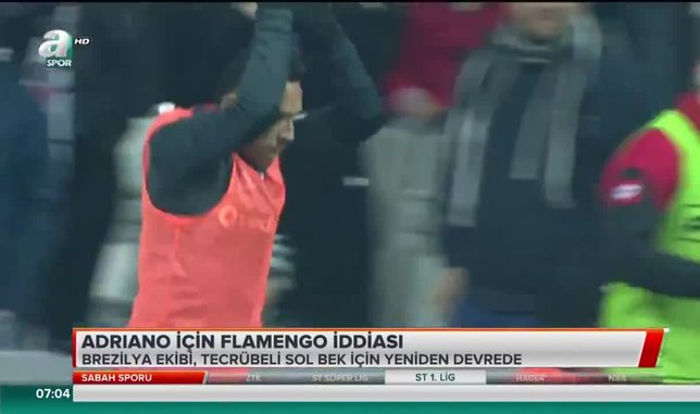 Adriano için Flamengo iddiası