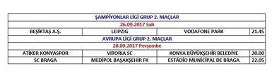 Süper Lig’de ilk yarı programı belli oldu