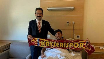 Kayserispor'un genç yıldızı Nurettin Korkmaz ameliyat oldu!