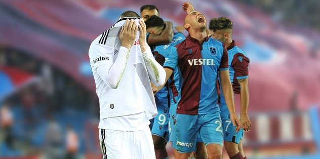 MAÇ SONUCU Trabzonspor 4-1 Beşiktaş MAÇ ÖZETİ