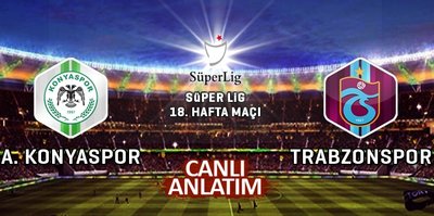 Atiker Konyaspor - Trabzonspor | CANLI