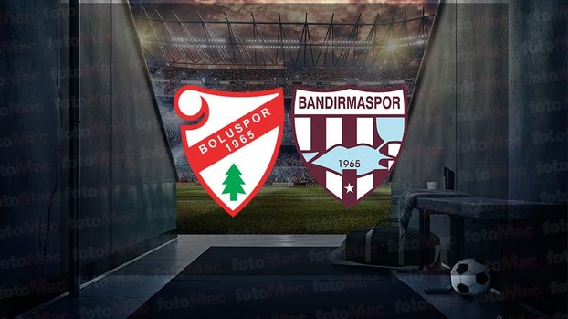 Boluspor - Bandırmaspor maçı ne zaman, saat kaçta ve hangi kanalda canlı yayınlanacak? | TFF 1. Lig