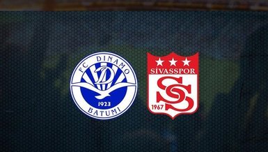 Dinamo Batumi-Sivasspor maçı CANLI